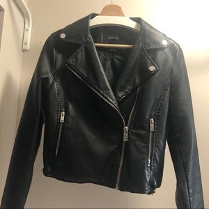 Girl’s Faux leather jacket